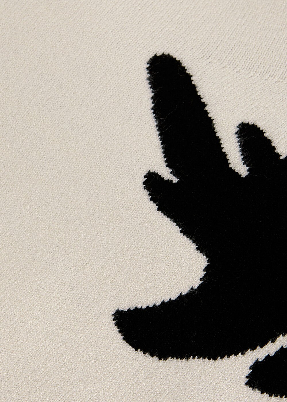 Beth Jacqaurd Dress - Black/Ivory