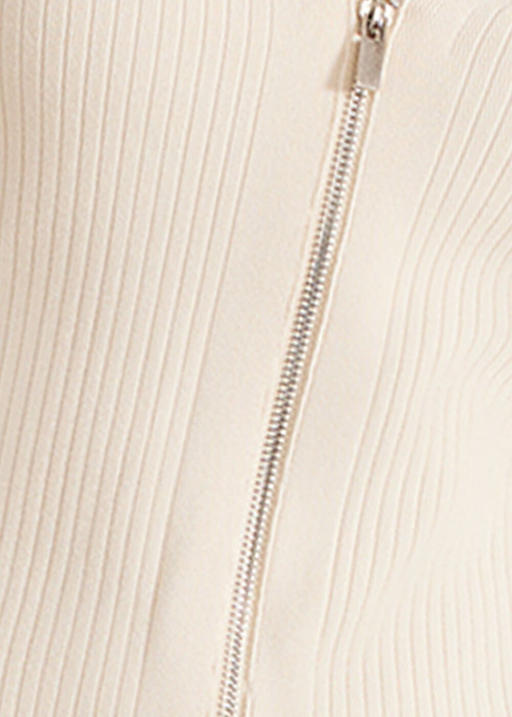 Ella Ribbed Dress - Natural