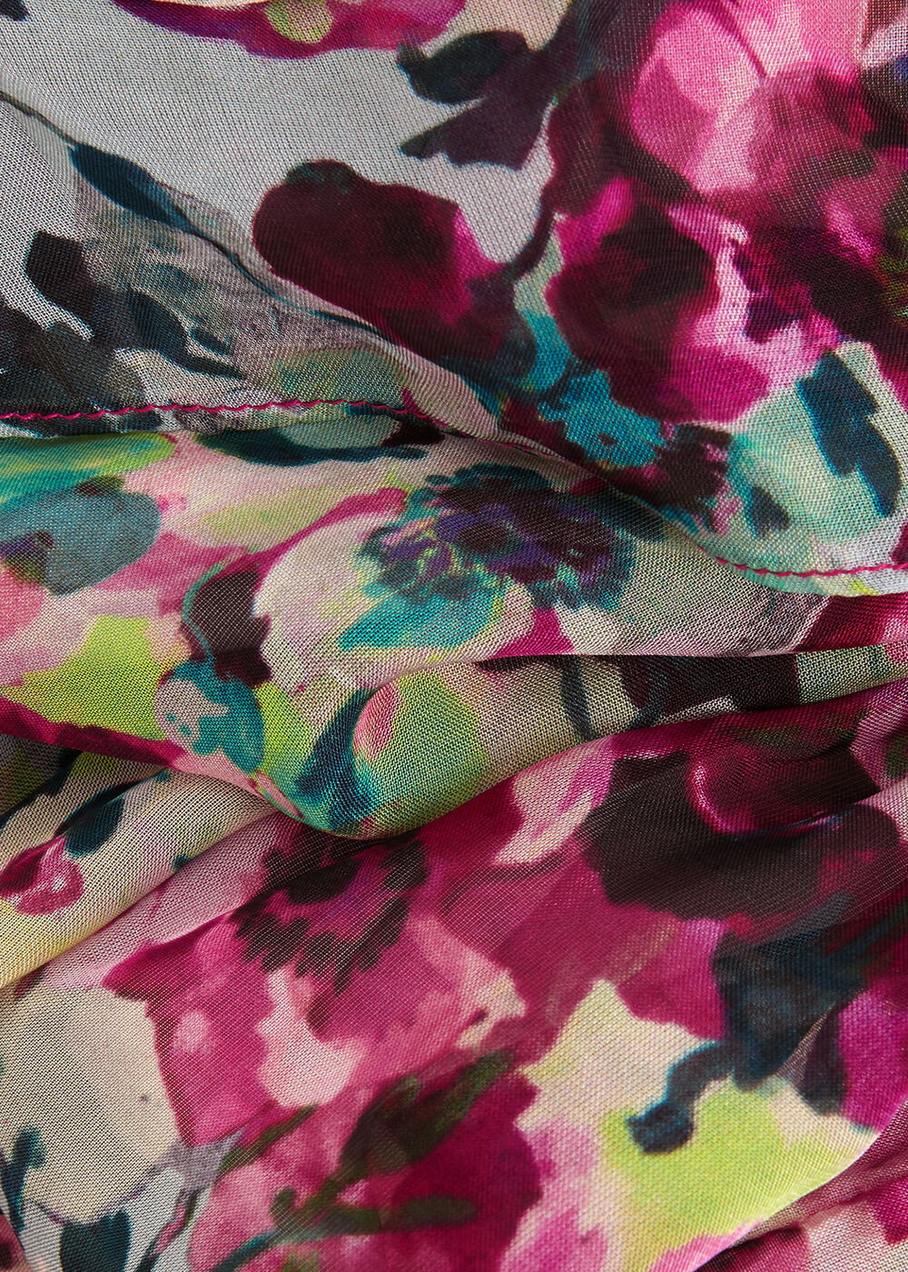 Violet Floral Dress - Multi