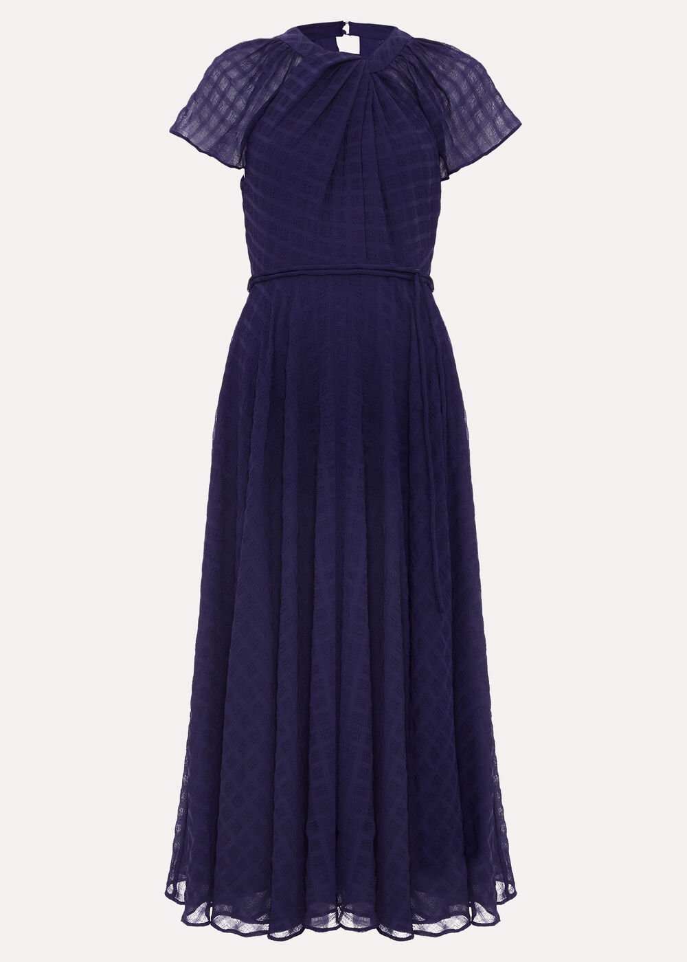 Gwen Textured Dress - Navy