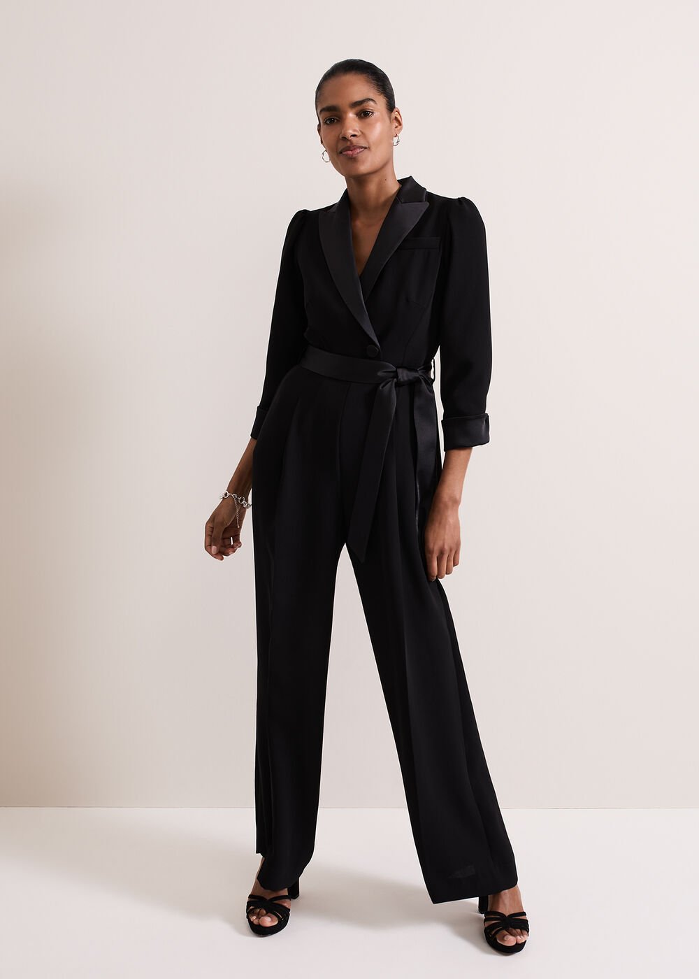 Petite Kylie Jumpsuit - Black