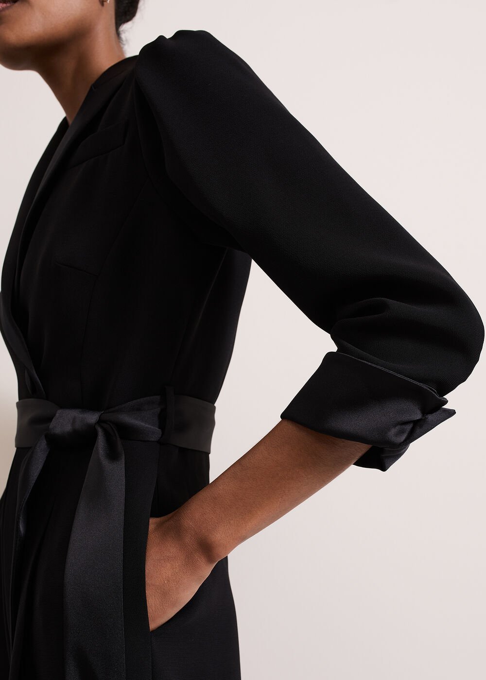 Petite Kylie Jumpsuit - Black