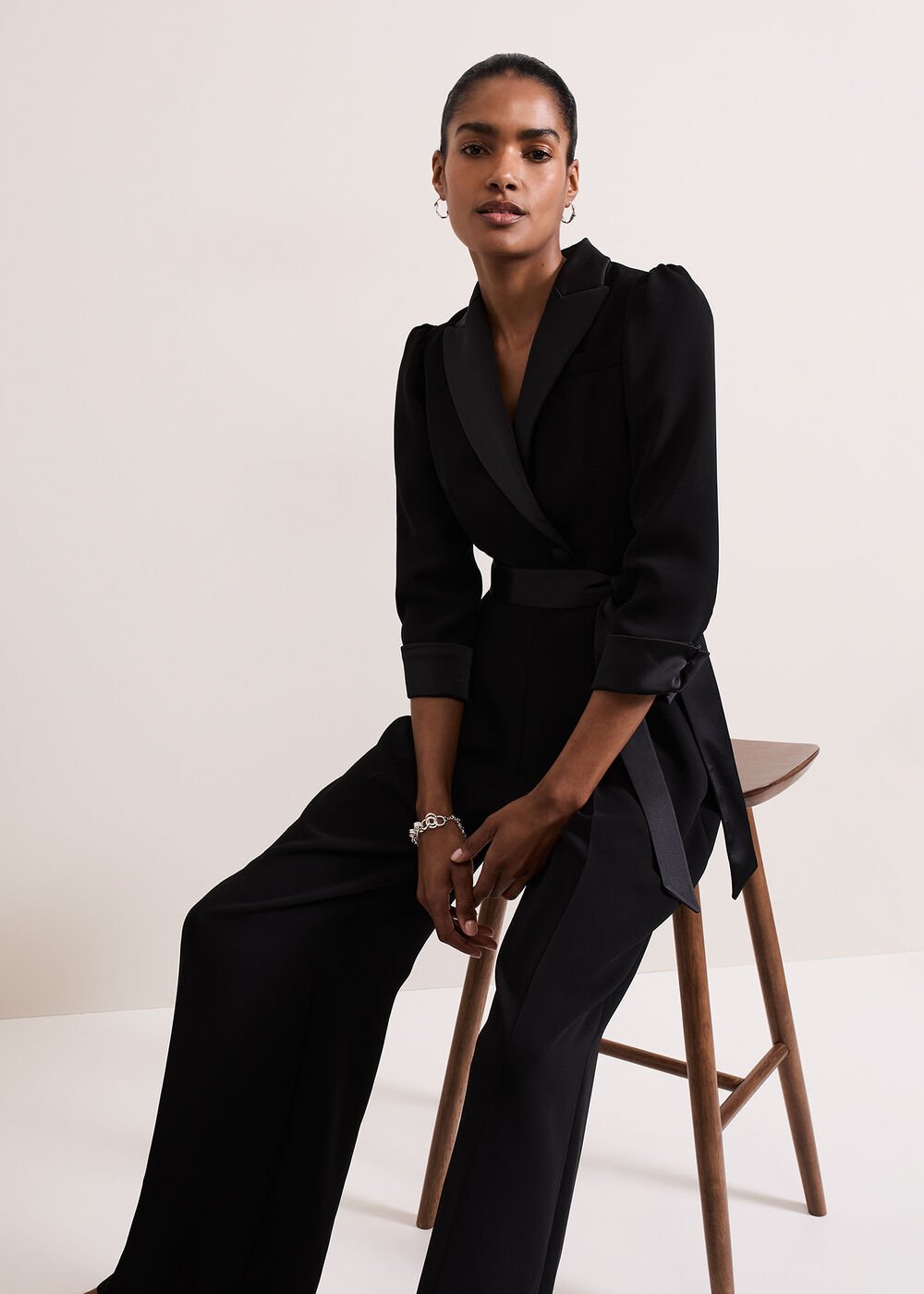 Petite Kylie Jumpsuit - Black