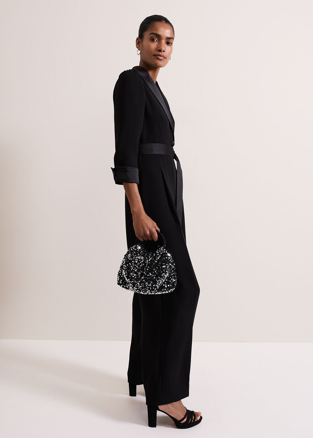 Petite Kylie Jumpsuit - Black