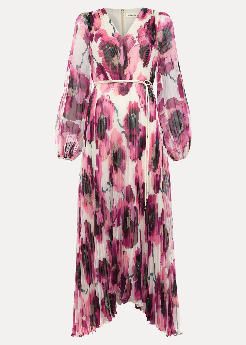 Natalia Floral Maxi Dress - Pink