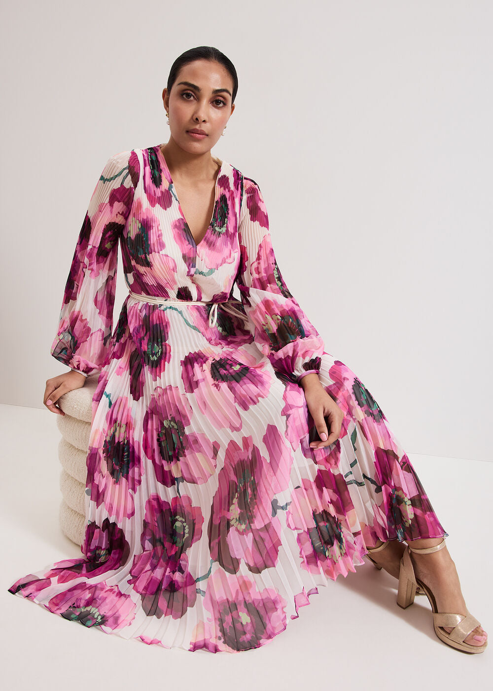 Petite Natalia Dress - Pink