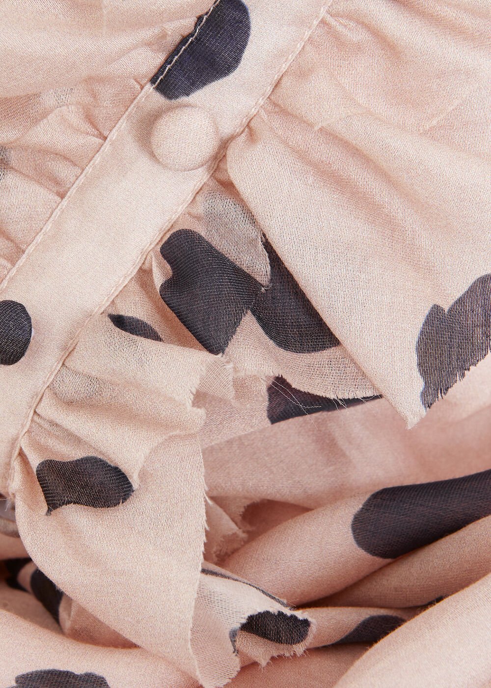 Nicola Spot Dress - Pale Pink