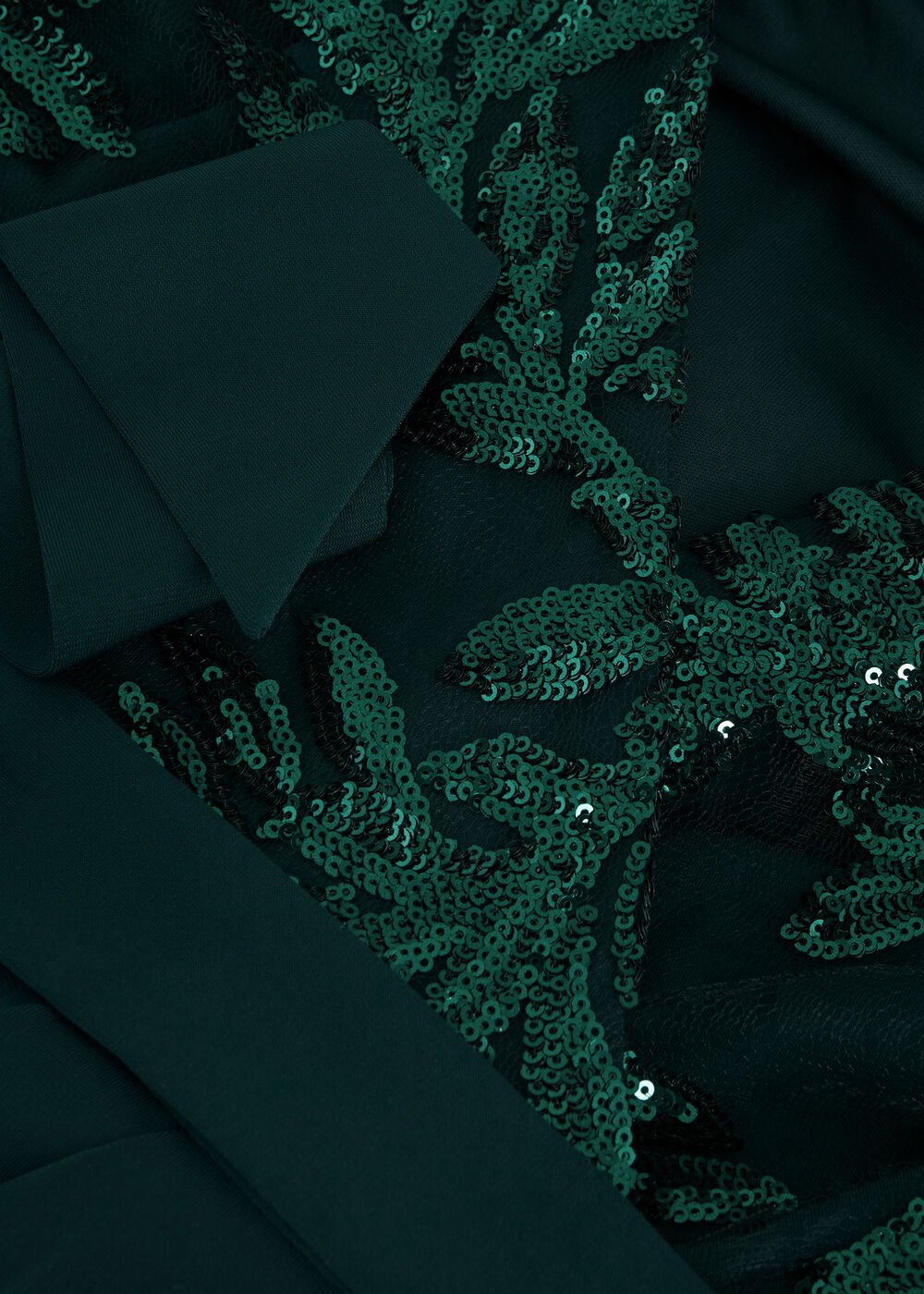 Minty Wrap Dress - Dark Green