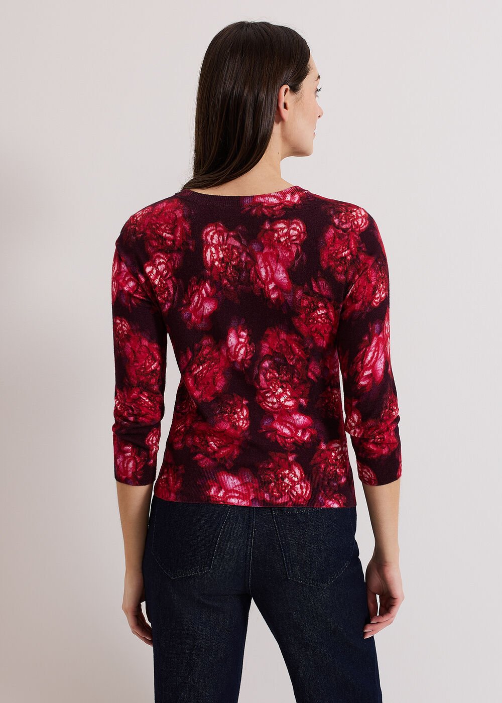 Dani Rose Cardigan - Red