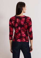 Dani Rose Cardigan - Red