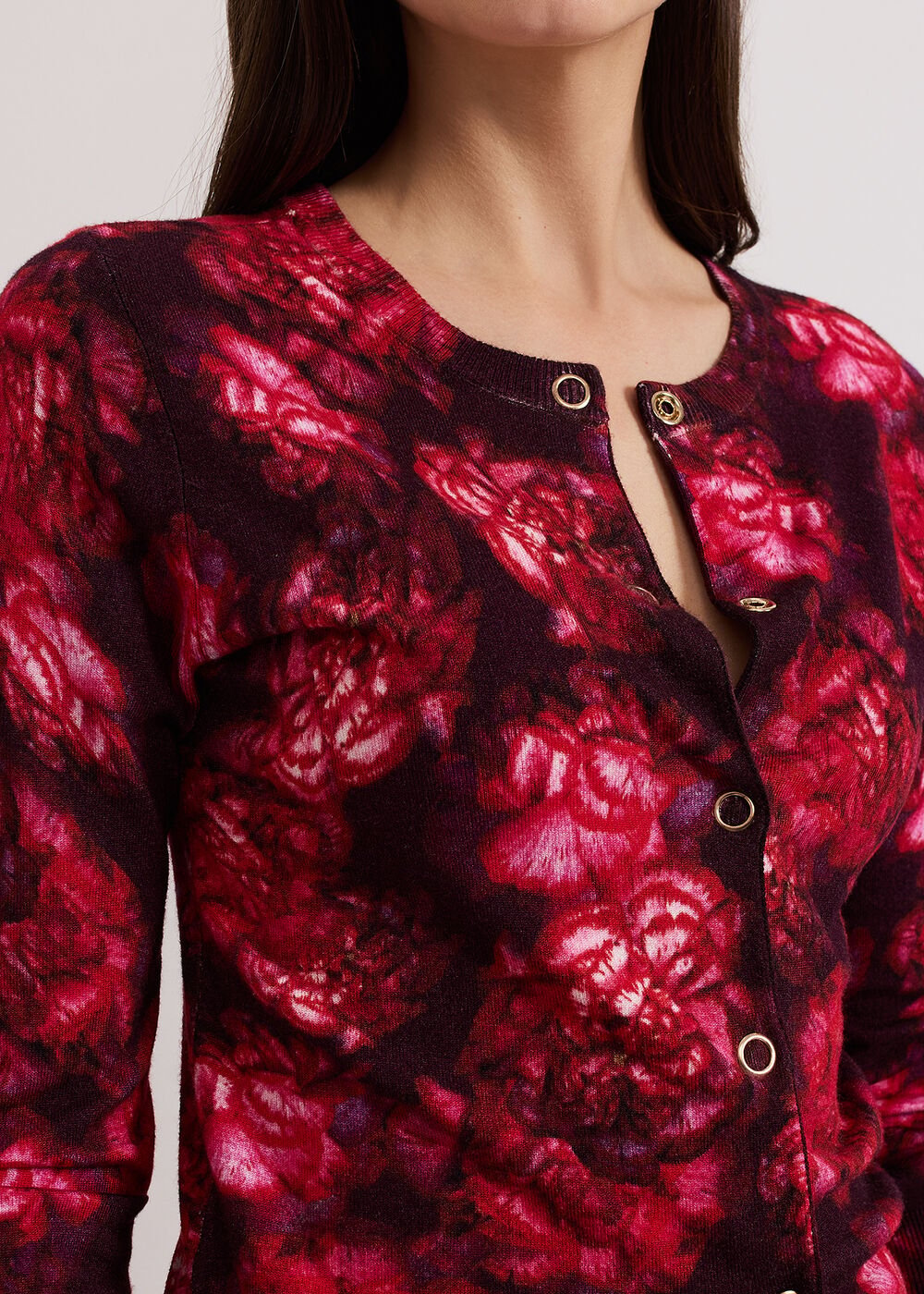 Dani Rose Cardigan - Red