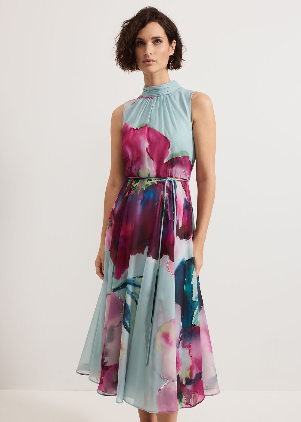Tahnia Floral Dress - Multi