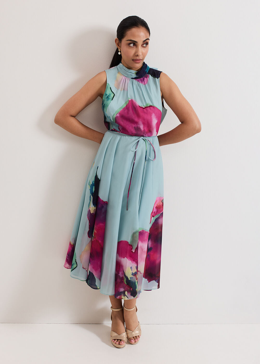 Petite Tahina Dress - Multi