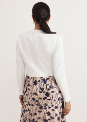 Petite Olivia Jacket - Ivory