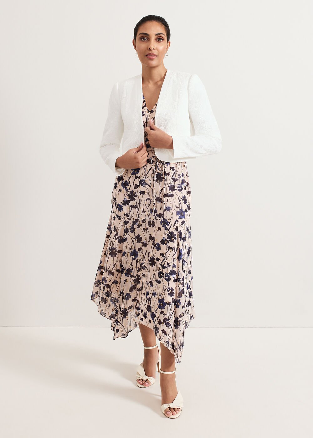 Petite Olivia Jacket - Ivory