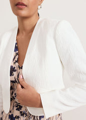 Petite Olivia Jacket - Ivory