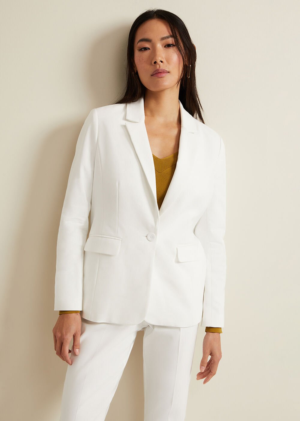 Ulrica Petite Jacket - White