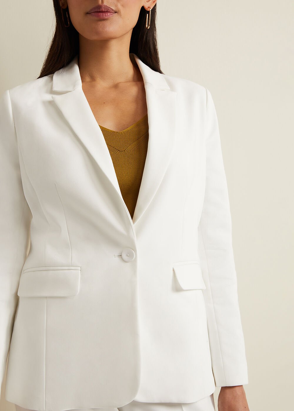 Ulrica Petite Jacket - White