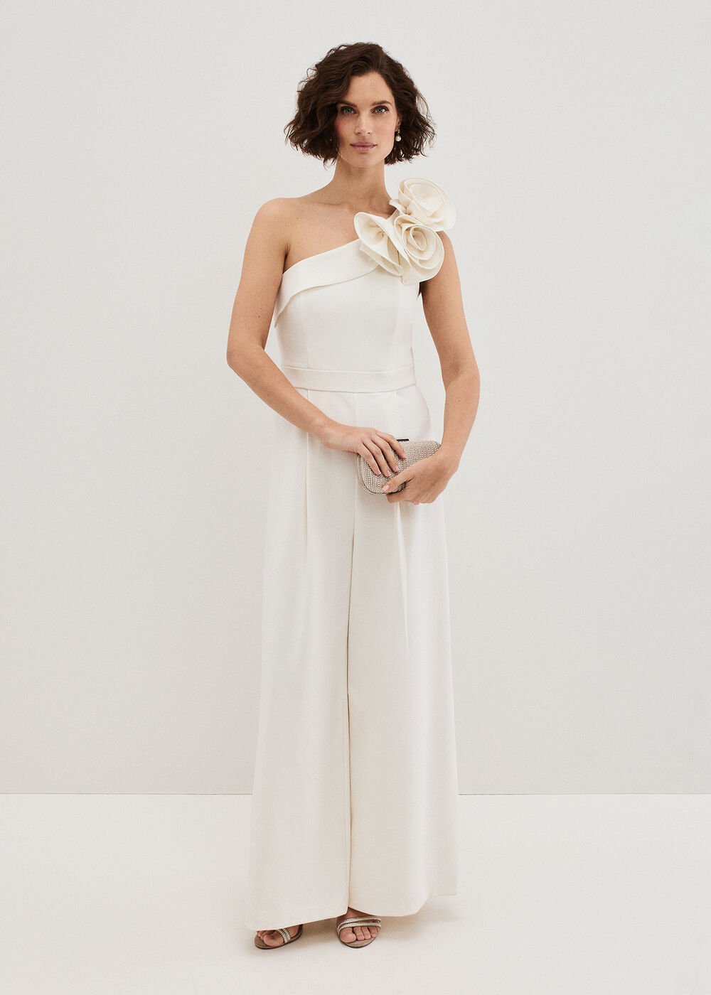 Tali Wedding Jumpsuit - Ivory