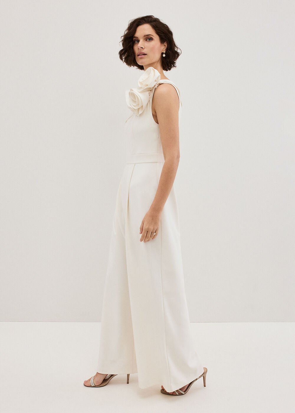 Tali Wedding Jumpsuit - Ivory