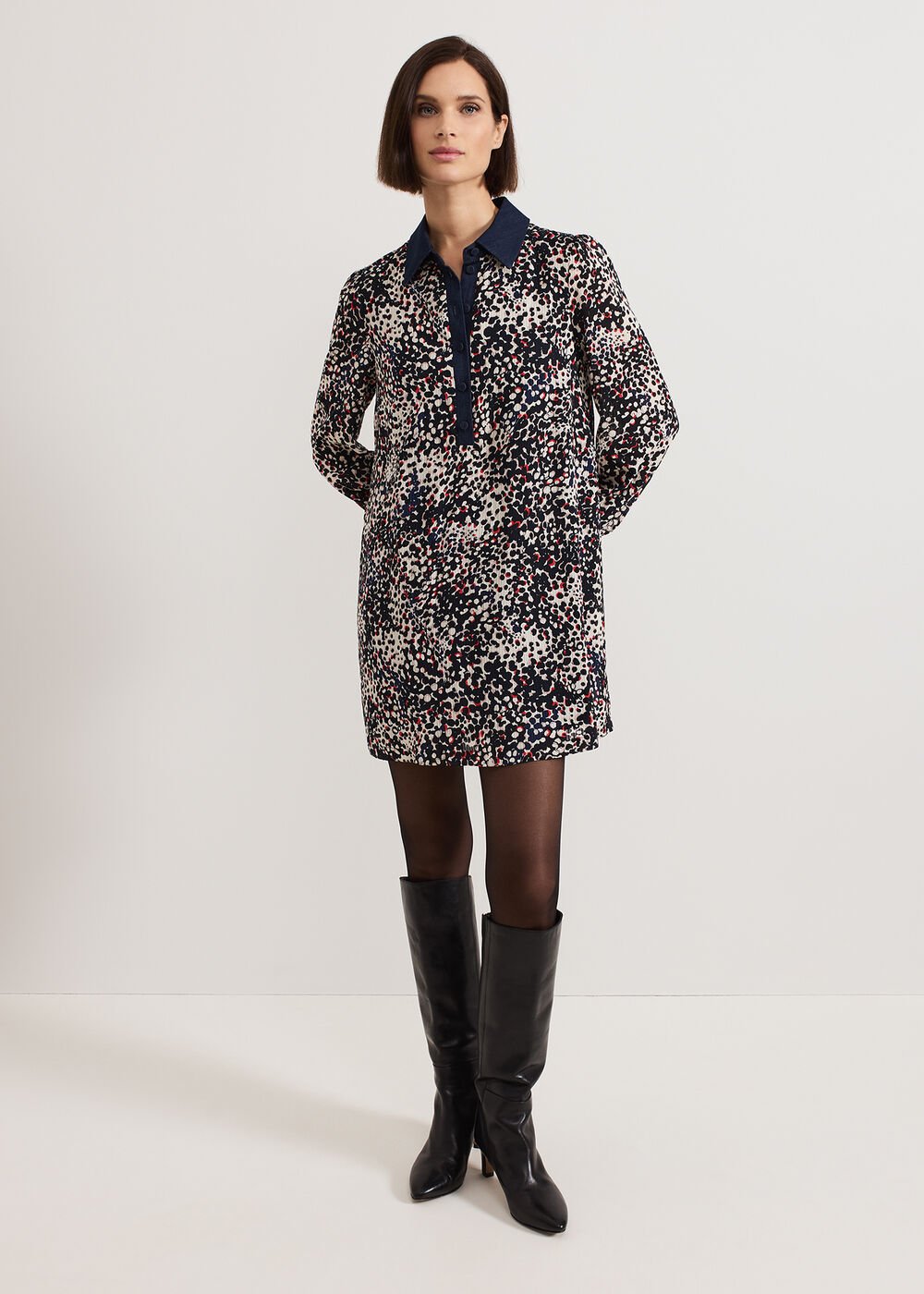 Kristel Swing Dress - Multi