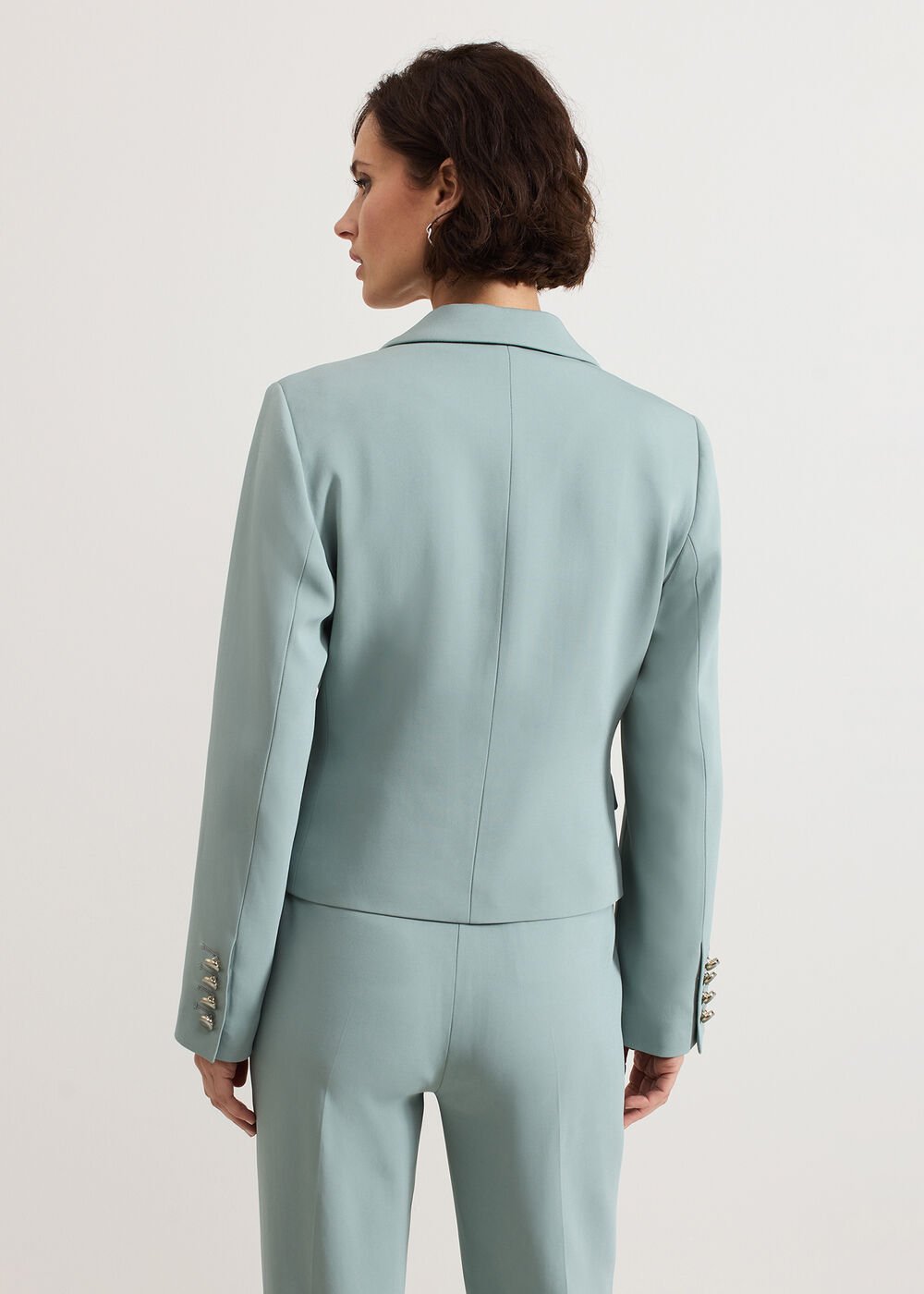 Bowen Suit Jacket - Eau De Nil