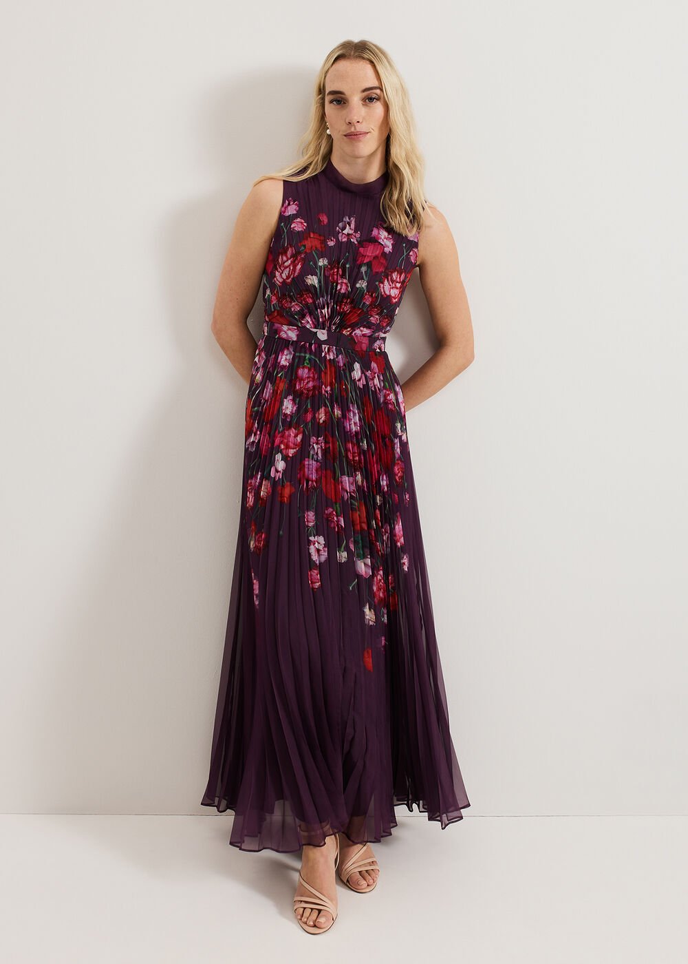 Dahlia Floral Dress - Multi