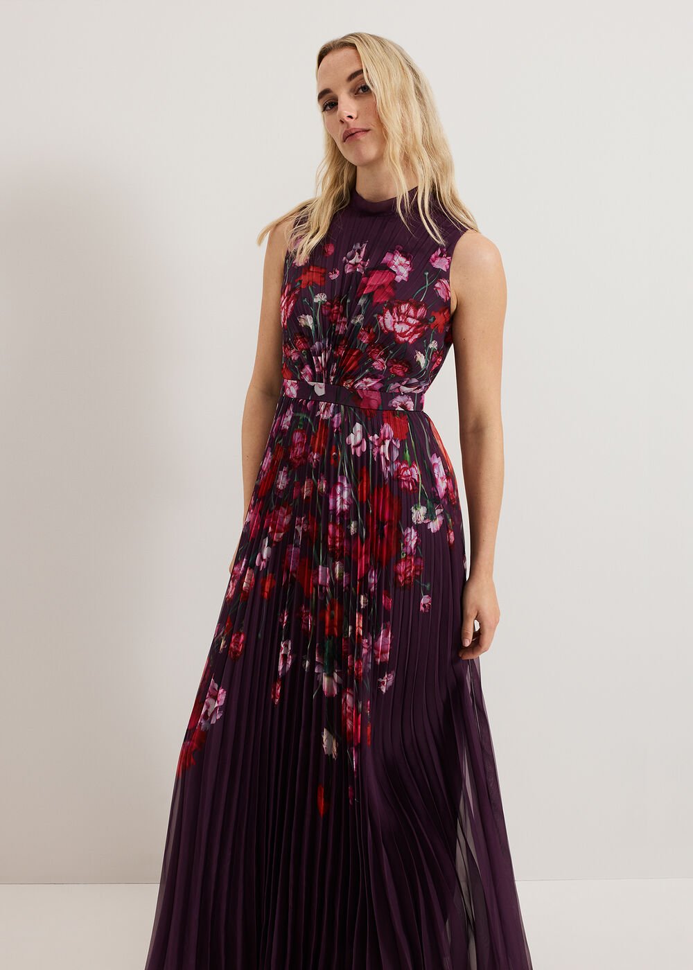 Dahlia Floral Dress - Multi