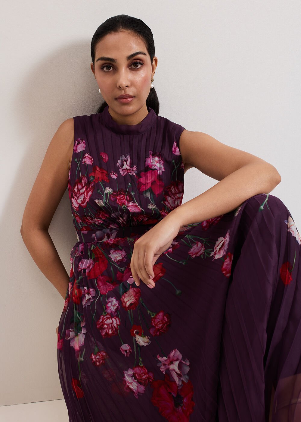Petite Dahlia Dress - Multi