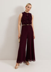 Nalani Jumpsuit - Burgundy