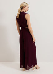 Nalani Jumpsuit - Burgundy