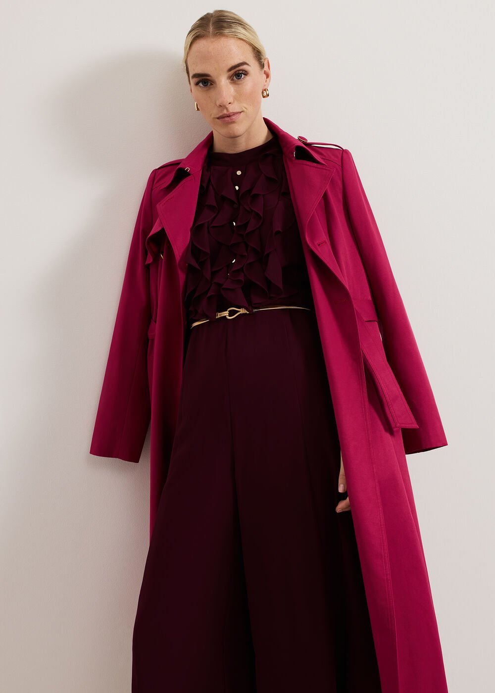 Nalani Jumpsuit - Burgundy