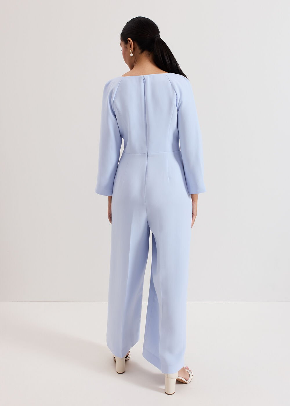 Petite Sienna Jumpsuit - Blue