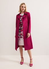 Cheryl Trench Coat - Pink