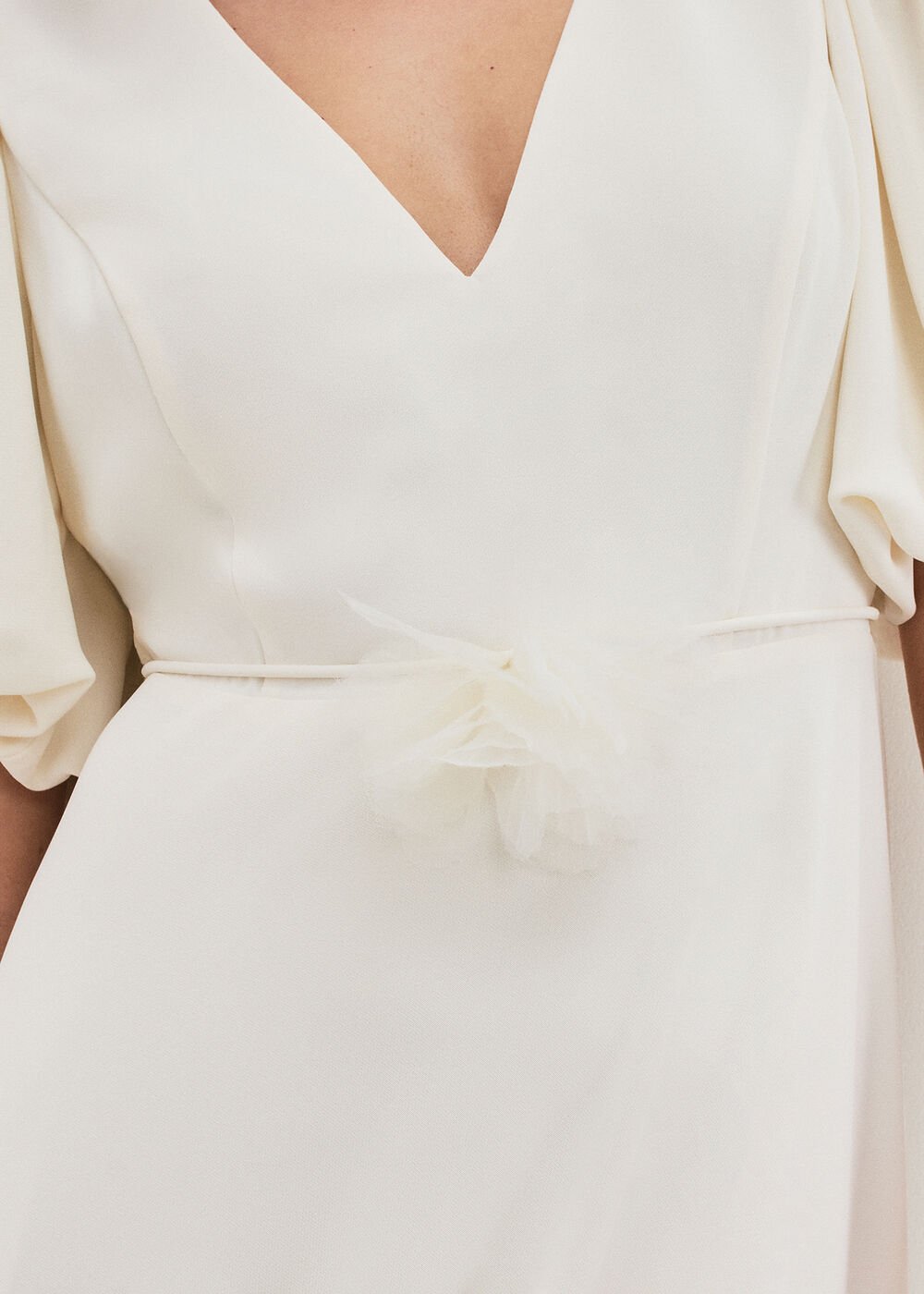 Ellie Cream Wedding Dress - Cream
