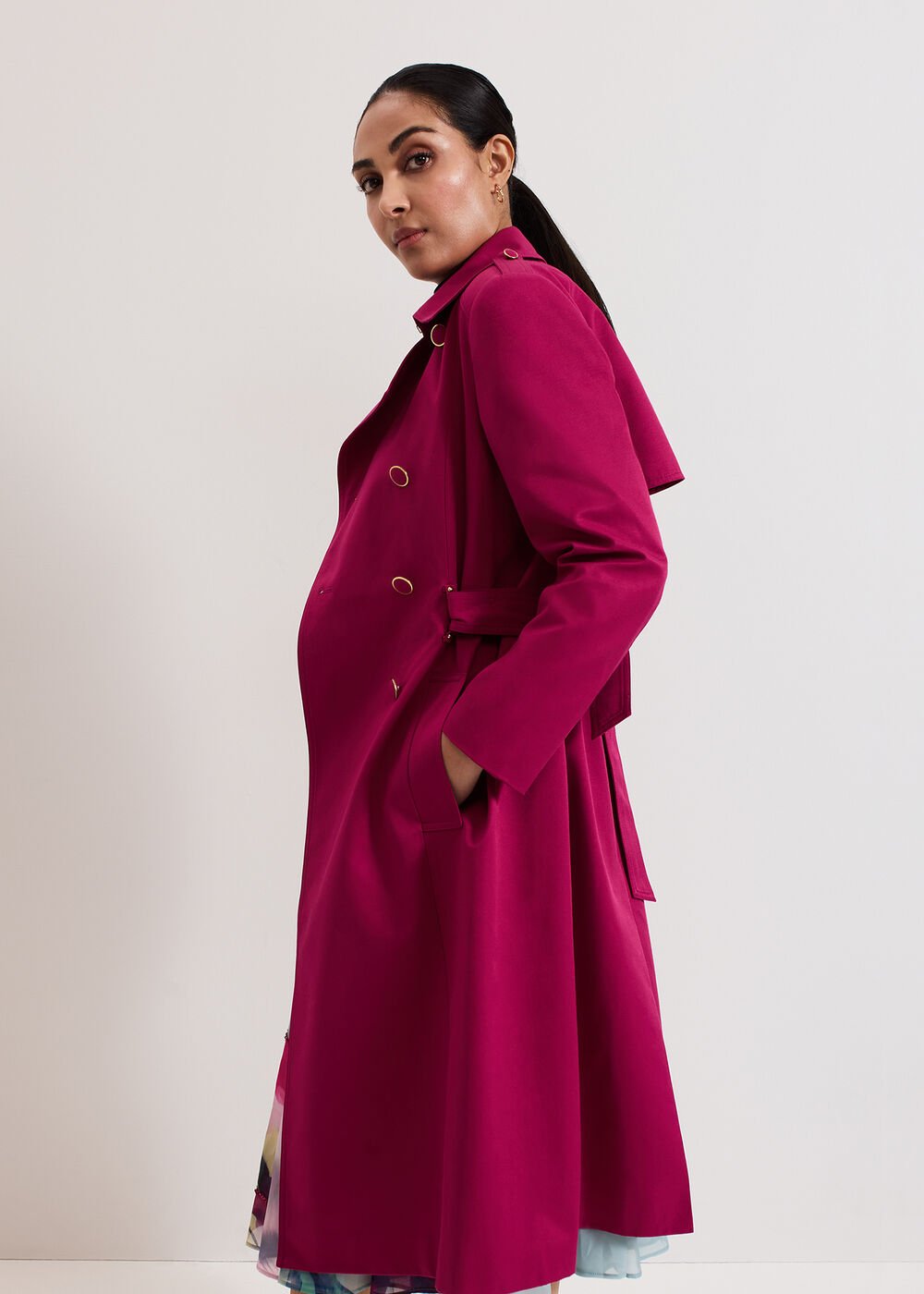 Cheryl Petite Coat - Pink