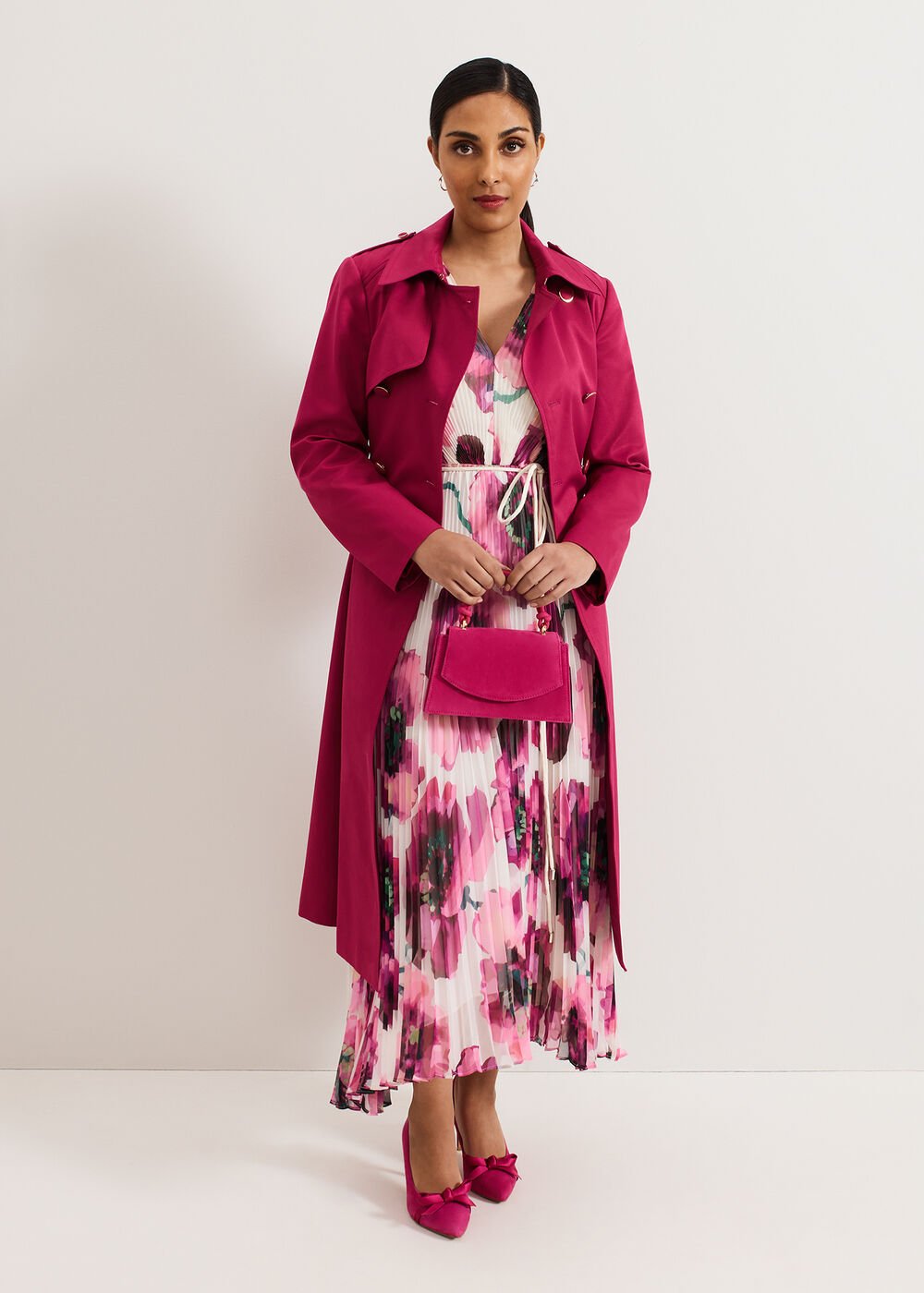 Cheryl Petite Coat - Pink