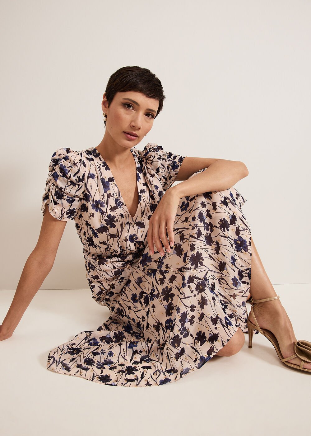 Verity Floral Dress - Multi