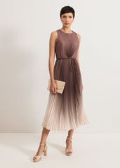 Simara Ombre Dress - Latte