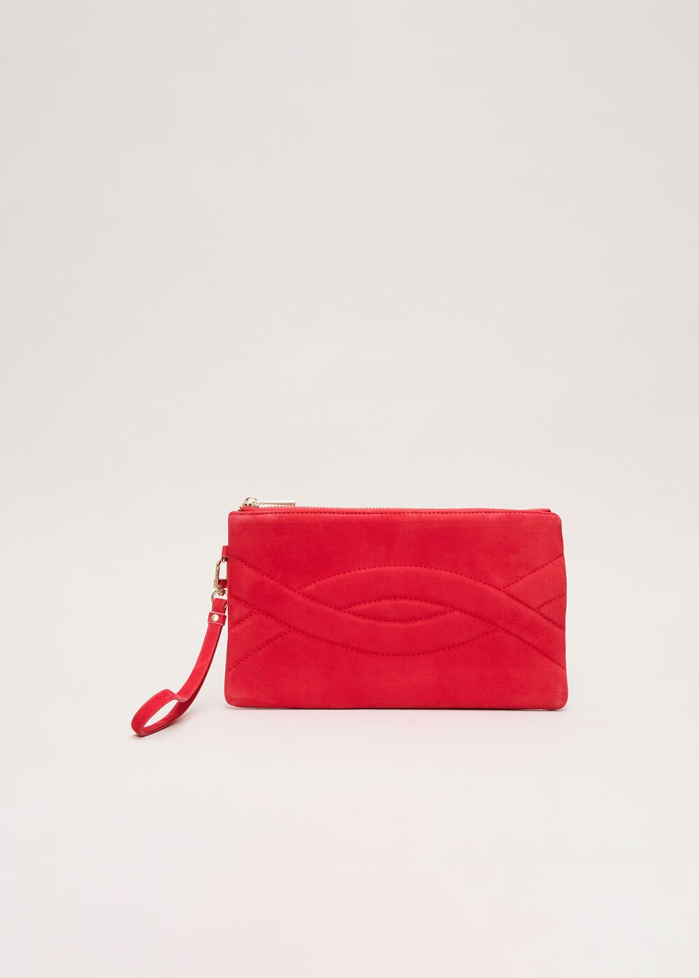 Cross Over Clutch Bag - Pink