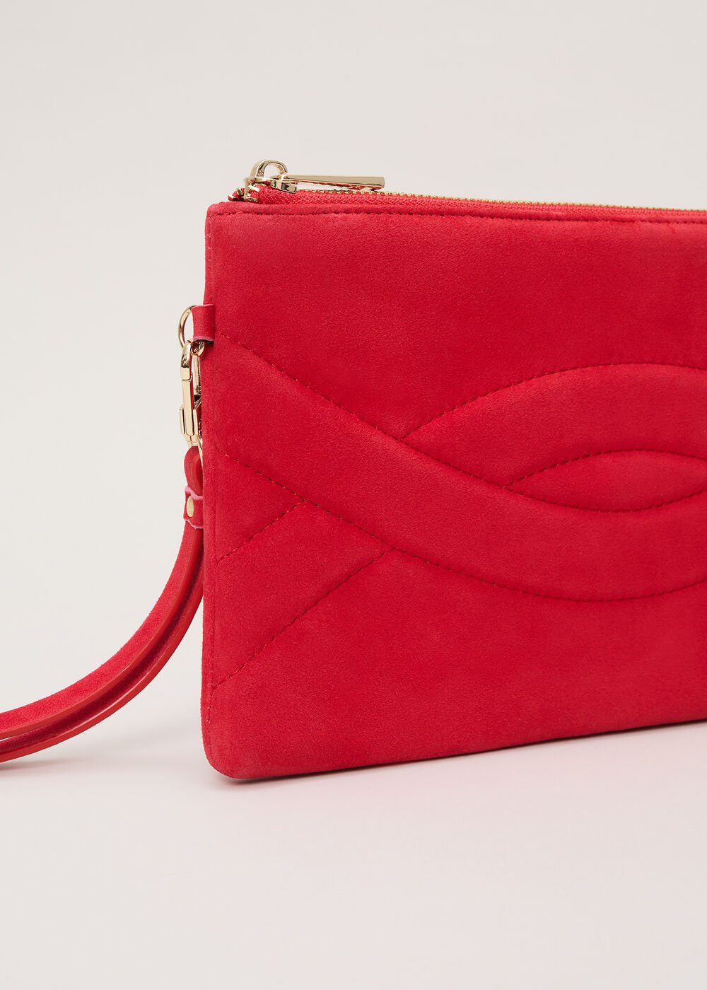 Cross Over Clutch Bag - Pink