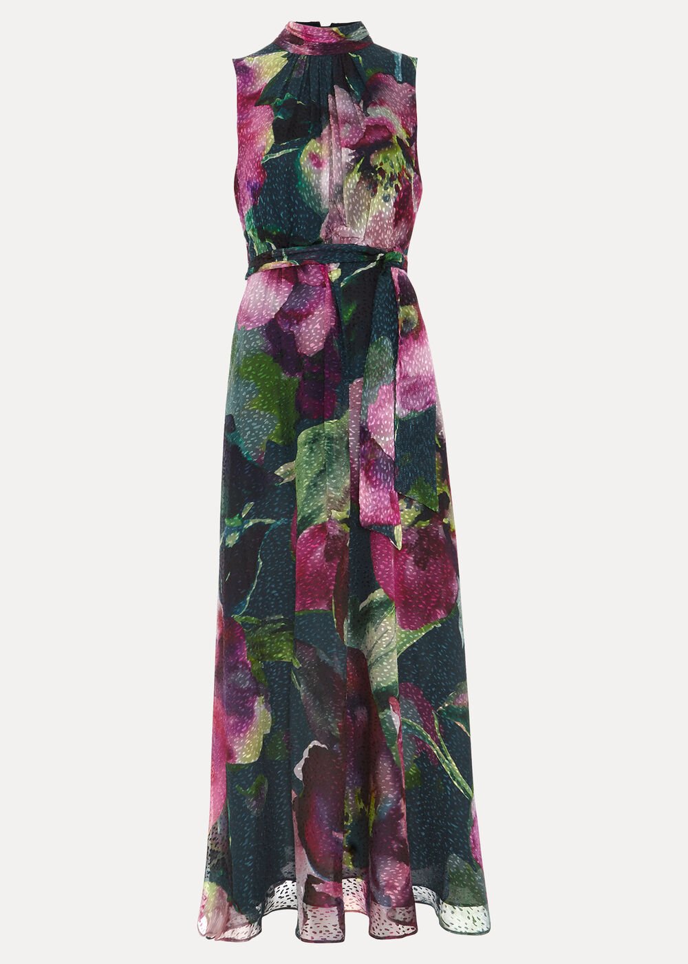 Molly Silk Mix Dress - Multi