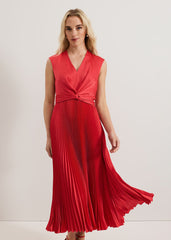 Celestia Wrap Dress - Pink