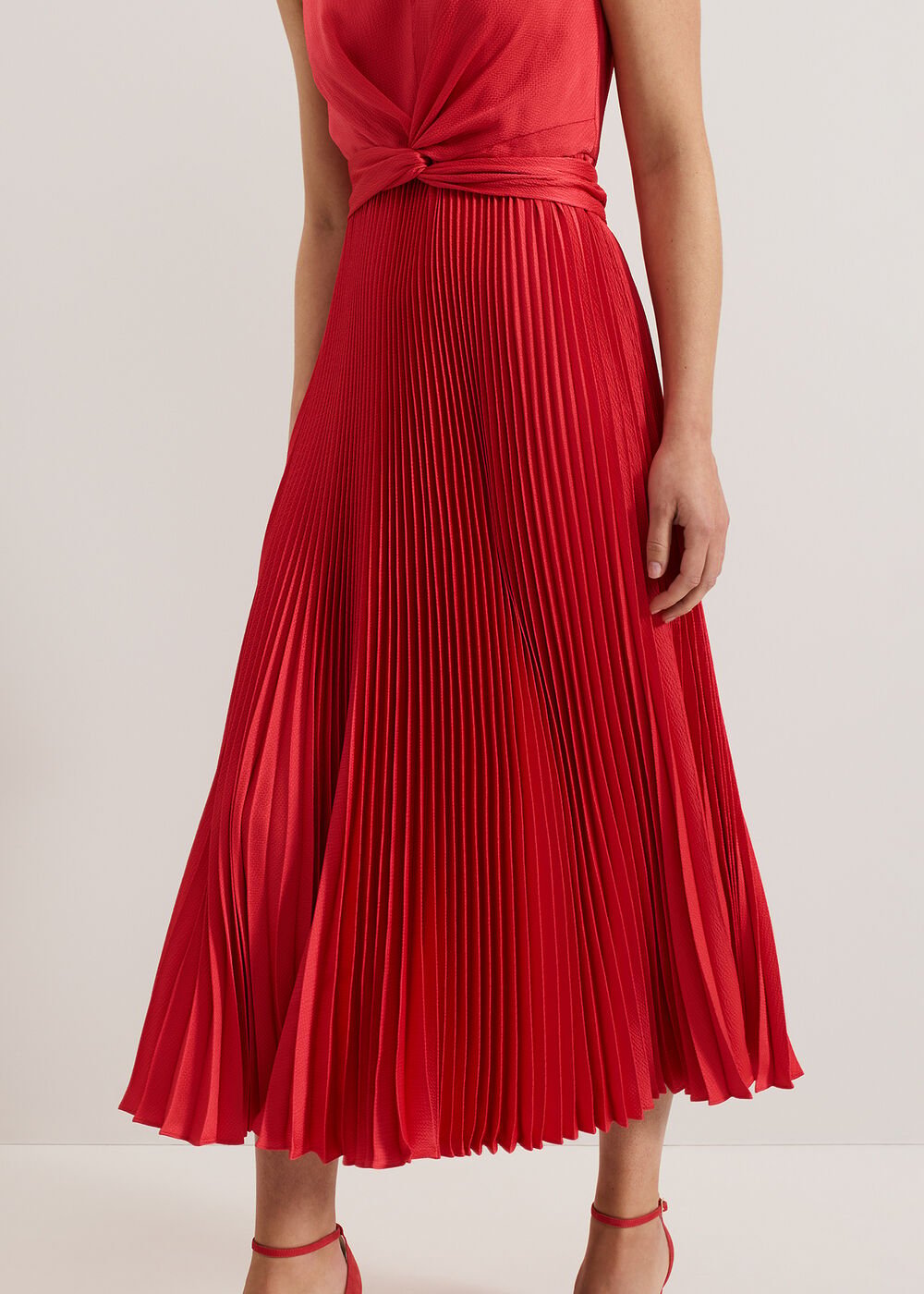 Celestia Wrap Dress - Pink