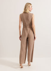 Brea Jumpsuit - Latte