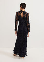 Geneve Maxi Dress - Blue