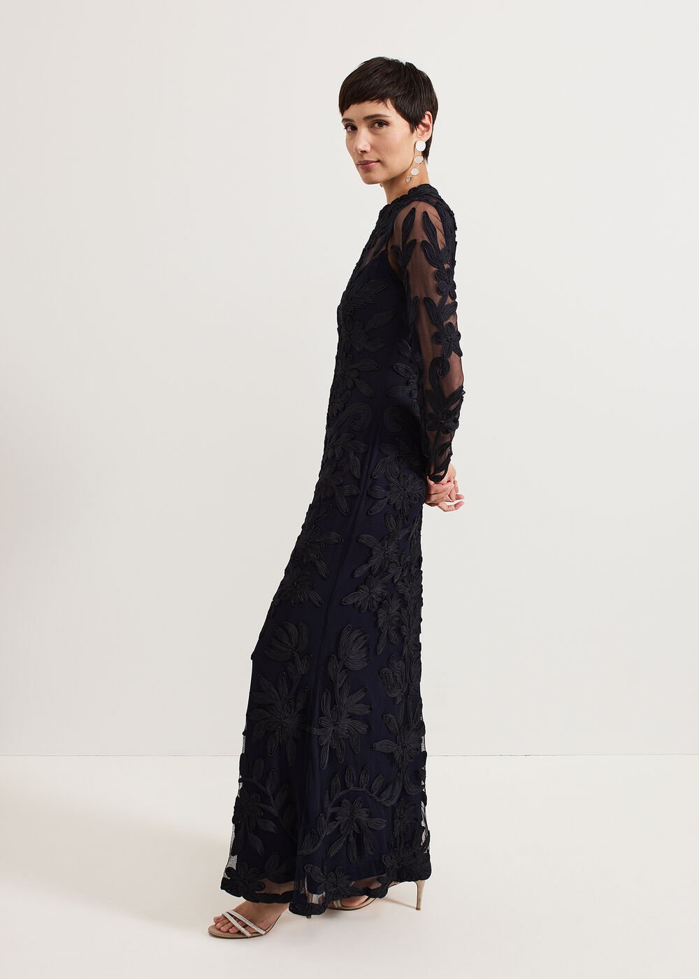 Geneve Maxi Dress - Blue