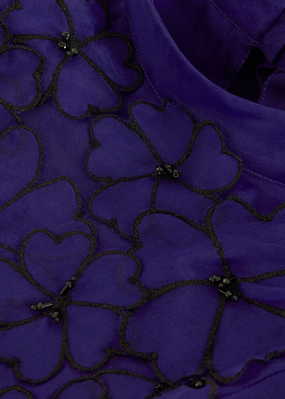 Georgie Beaded Dress - Purple
