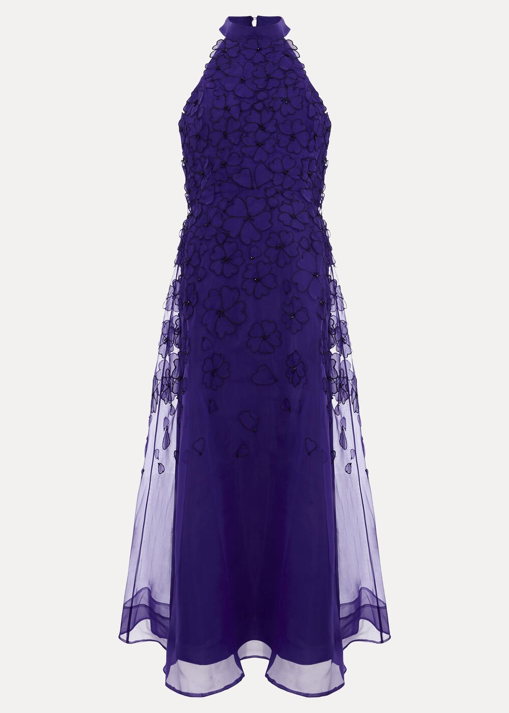 Georgie Beaded Dress - Purple