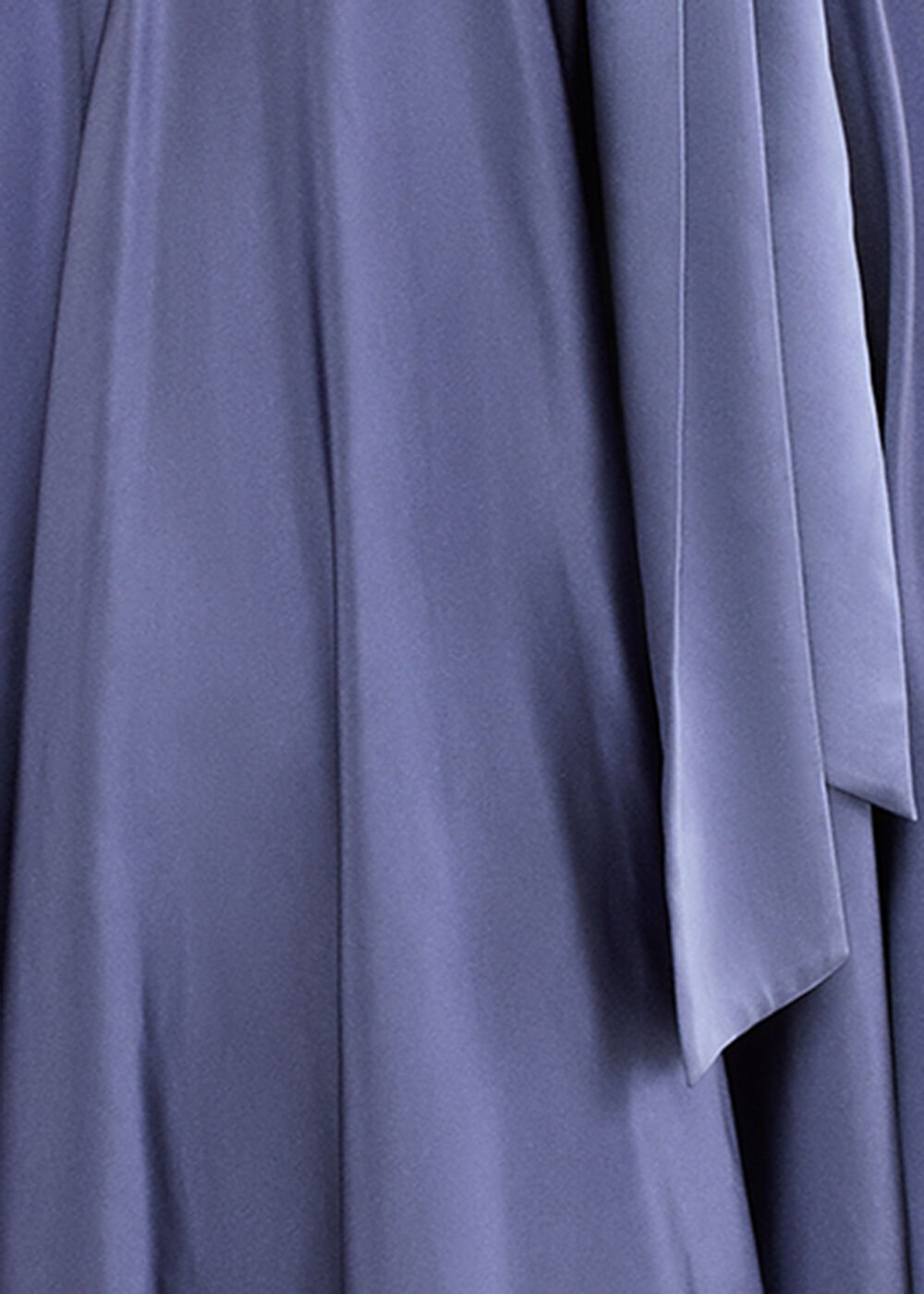 Elisa Satin Maxi Dress - Lilac